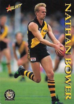 1995 Select AFL #346 Nathan Bower Front